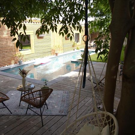 La Domitia - Maison D'Hotes, Massages & Bien-Etre Montbazin Esterno foto