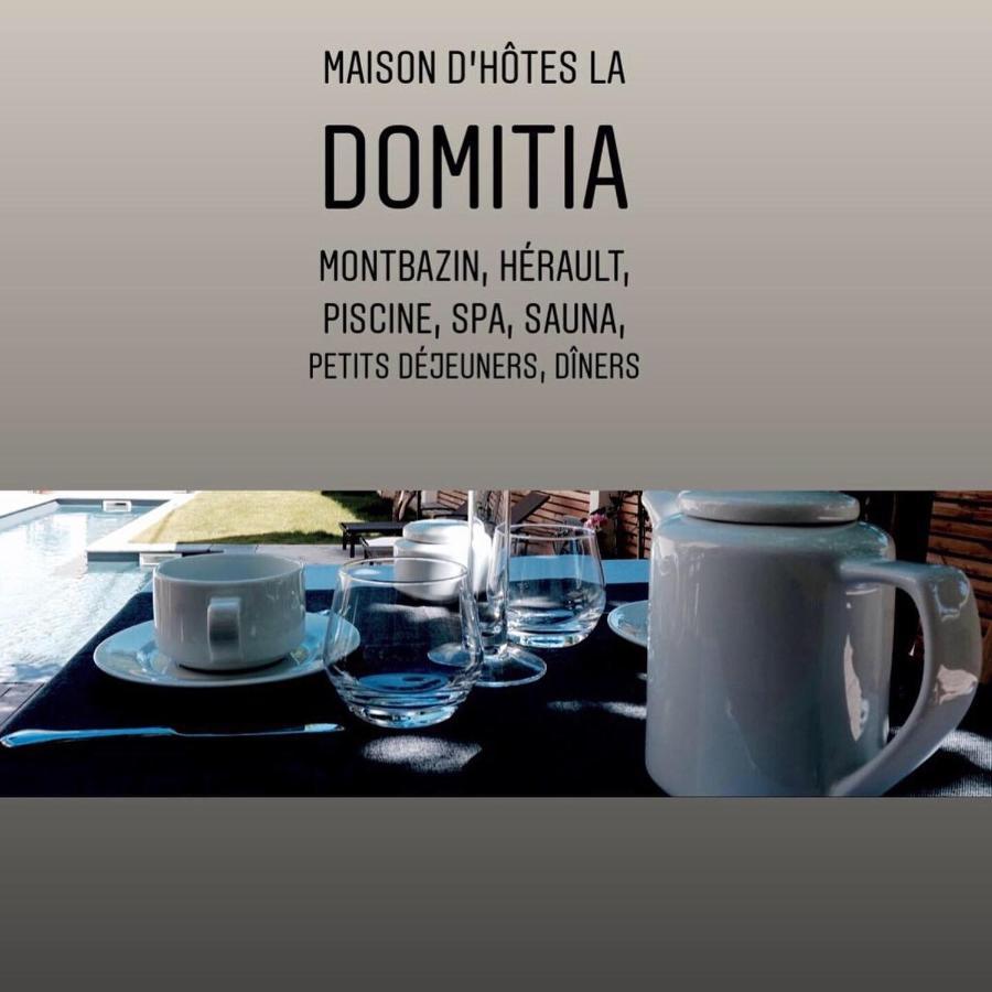 La Domitia - Maison D'Hotes, Massages & Bien-Etre Montbazin Esterno foto